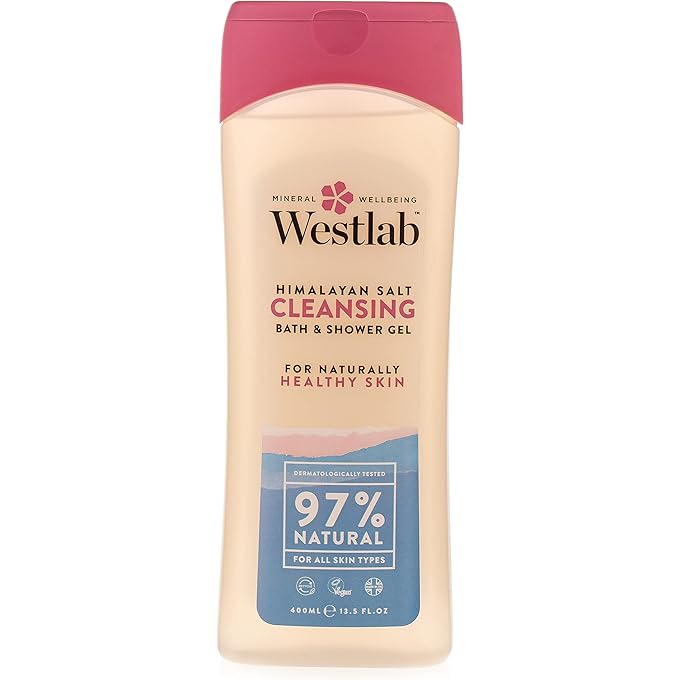 Westlab Cleansing Shower Wash With Himalayan Salt, 400 Ml